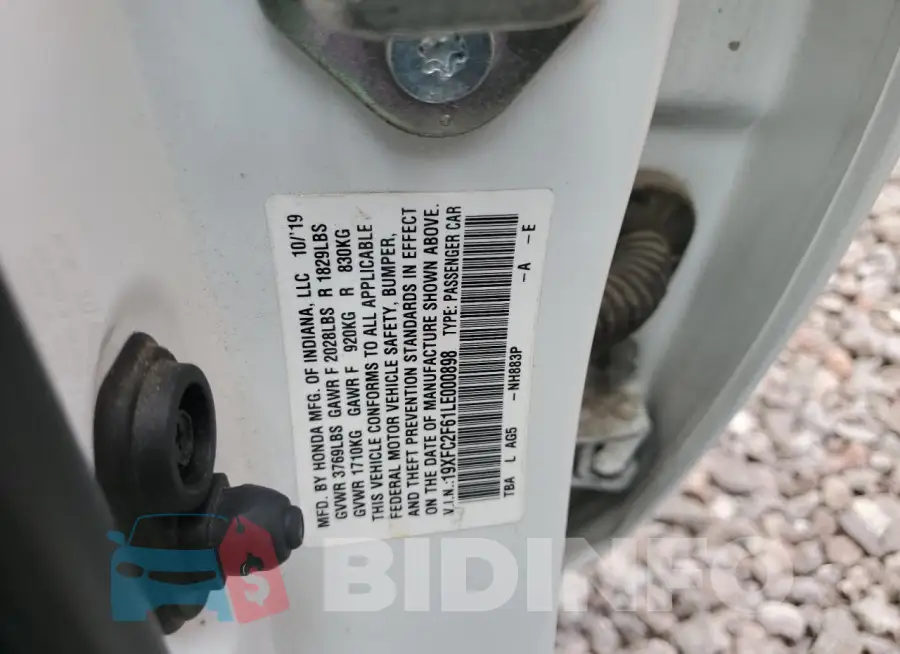 19XFC2F61LE000898 Photo# 12
