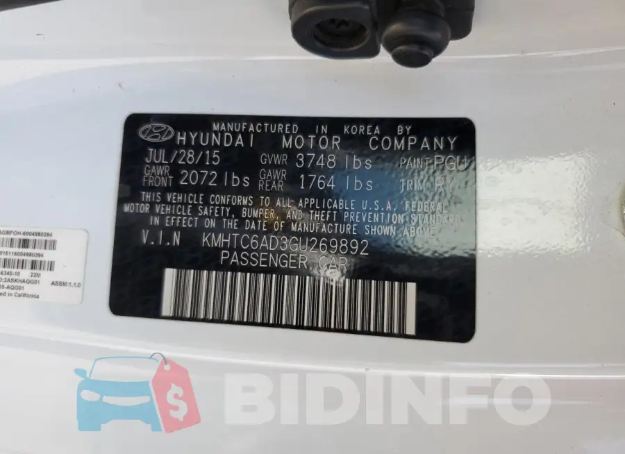 KMHTC6AD3GU269892 Photo# 12