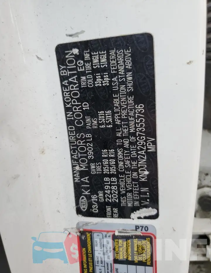 KNDJN2A29G7355736 Photo# 12