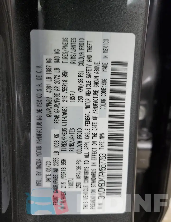 3MVDMBDM7PM567763 Photo# 13