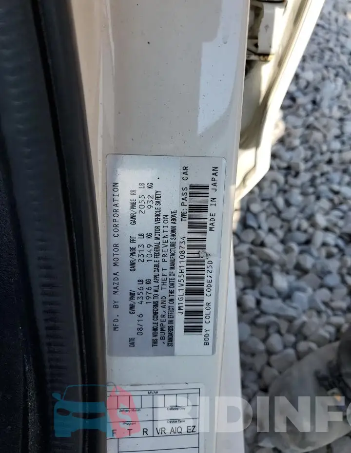 JM1GL1V55H1108734 Photo# 13