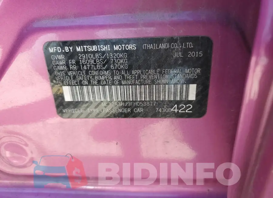 ML32A3HJ9FH053877 Photo# 12