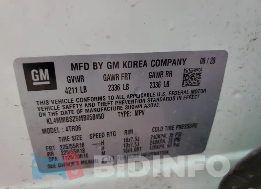 KL4MMBS25MB058450 Photo# 13