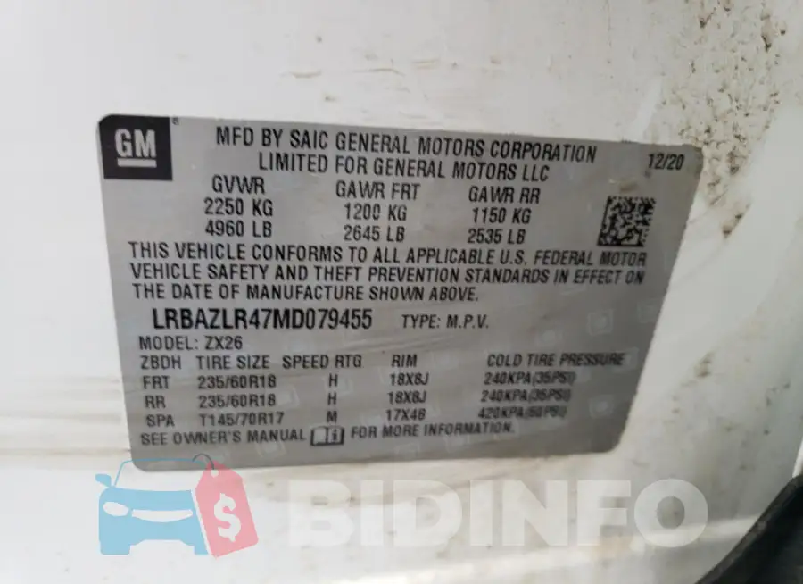 LRBAZLR47MD079455 Photo# 12