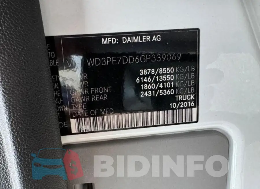 WD3PE7DD6GP339069 Photo# 10