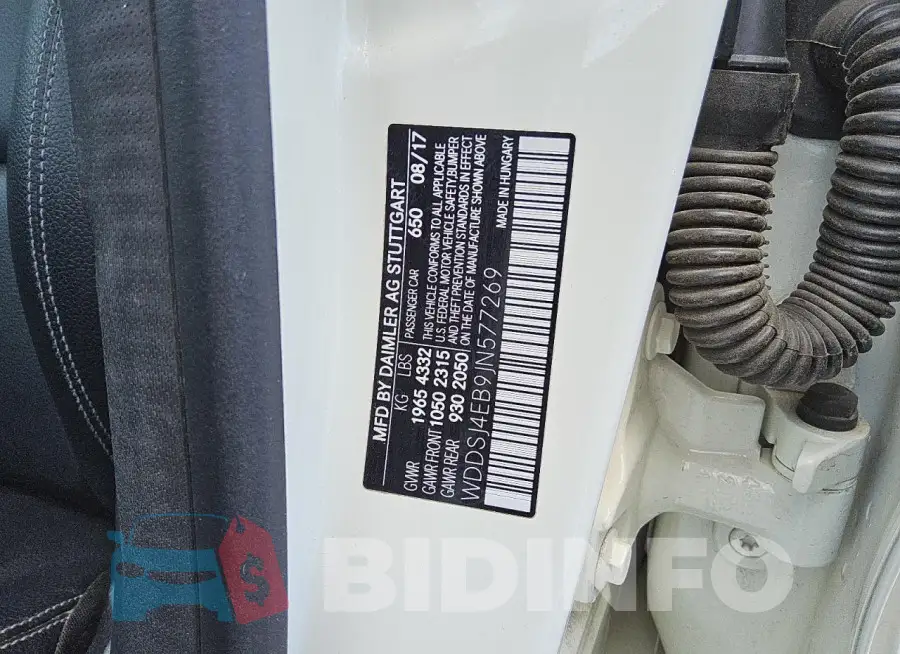 WDDSJ4EB9JN577269 Photo# 11