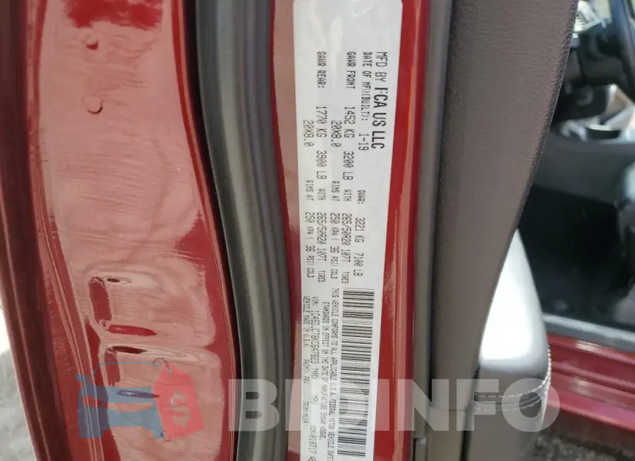1C4SDJCT8KC647823 Photo# 13