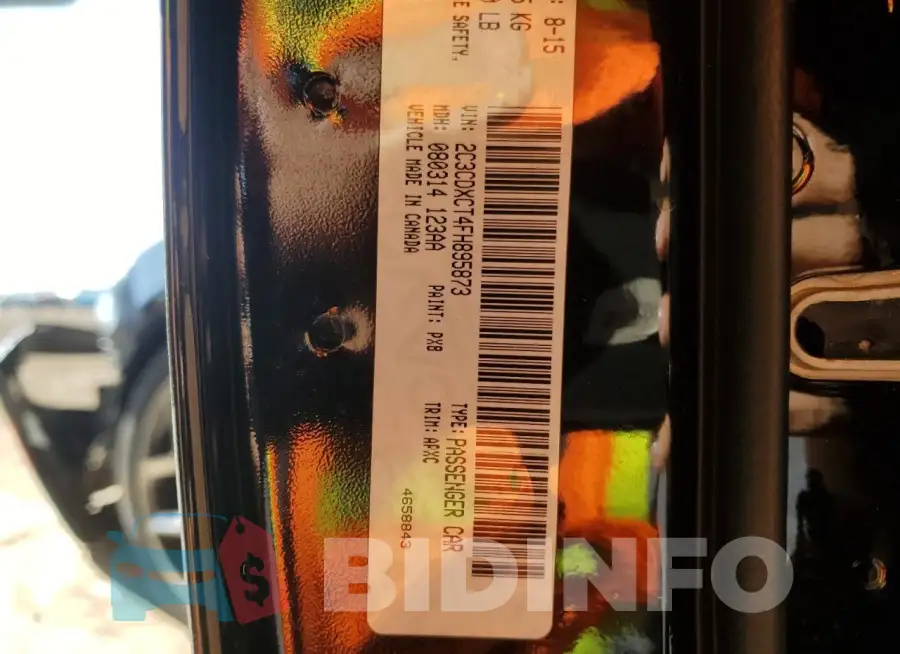 2C3CDXCT4FH895873 Photo# 12