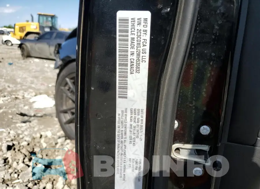 2C3CDXGJ2MH535832 Photo# 13