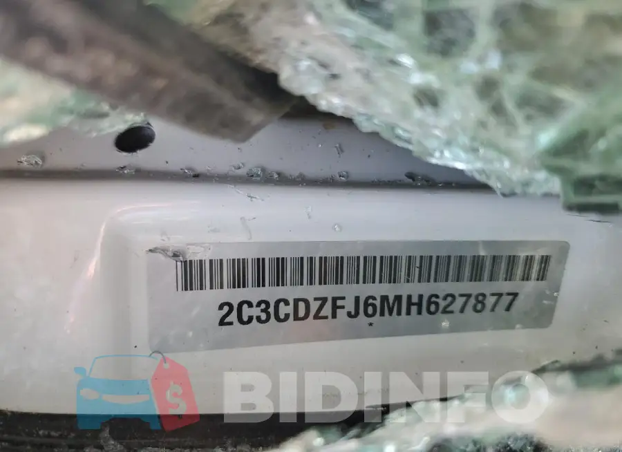 2C3CDZFJ6MH627877 Photo# 12