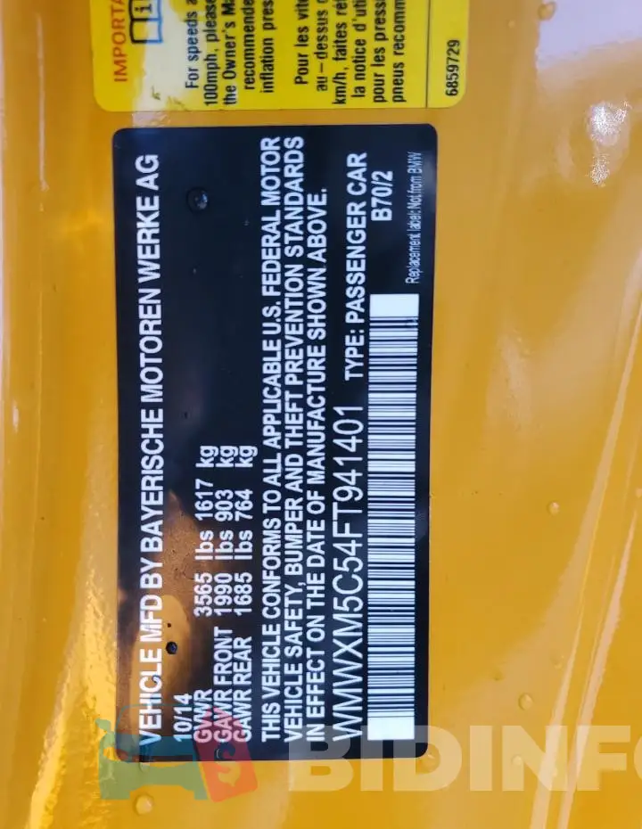 WMWXM5C54FT941401 Photo# 12