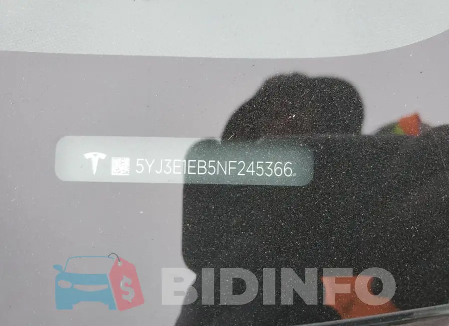 5YJ3E1EB5NF245366 Photo# 12