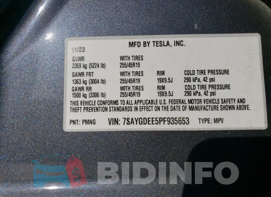 7SAYGDEE5PF935653 Photo# 12