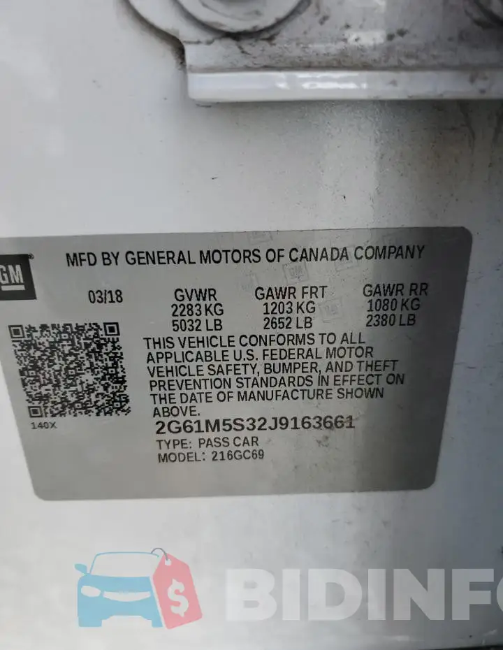 2G61M5S32J9163661 Photo# 12