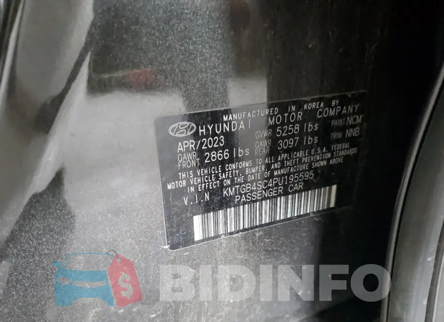 KMTGB4SC4PU195595 Photo# 13