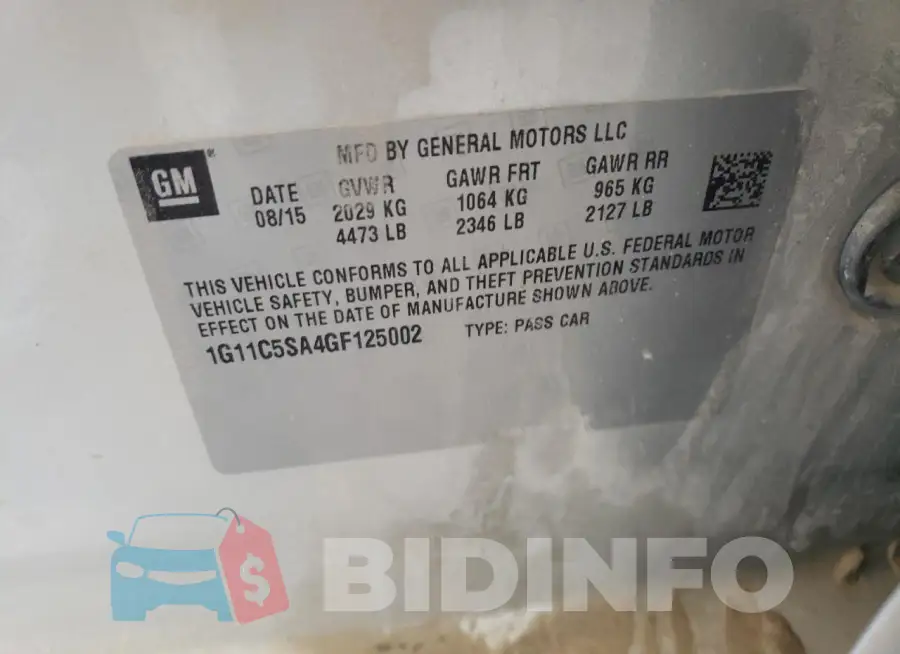 1G11C5SA4GF125002 Photo# 12