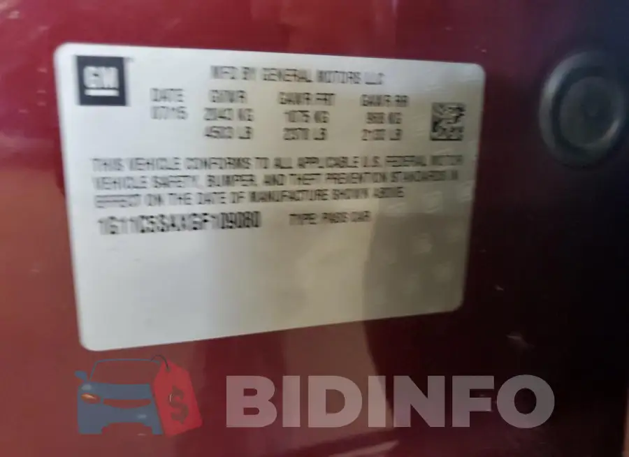 1G11C5SAXGF109080 Photo# 12