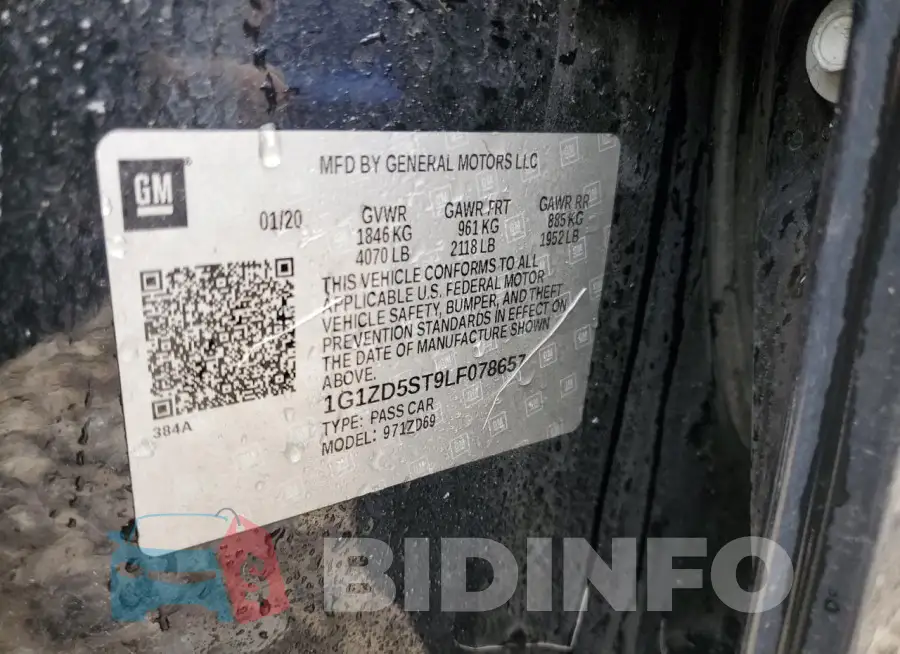 1G1ZD5ST9LF078657 Photo# 12