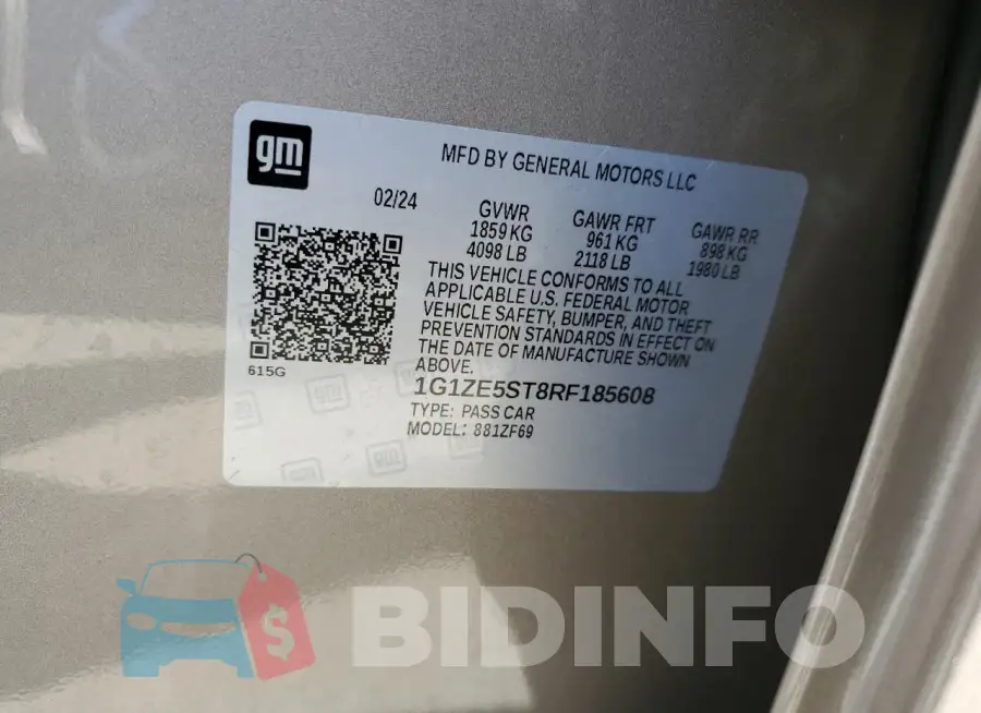 1G1ZE5ST8RF185608 Photo# 12