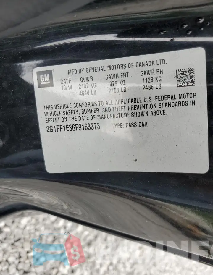 2G1FF1E36F9163373 Photo# 12