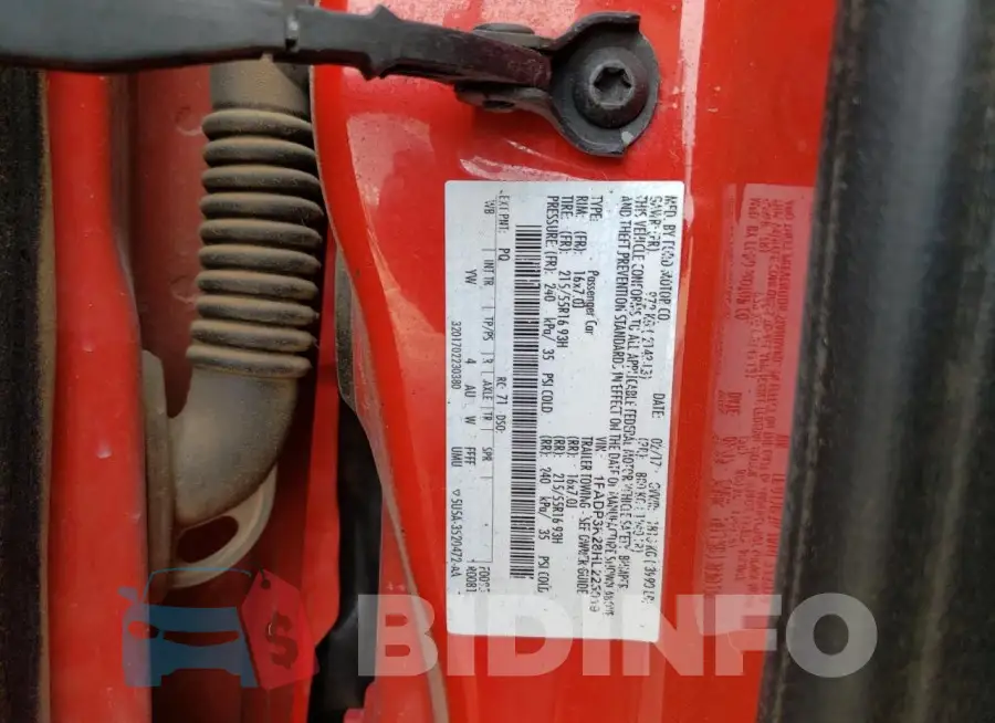 1FADP3K28HL225019 Photo# 12