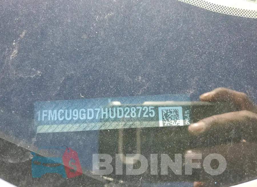 1FMCU9GD7HUD28725 Photo# 13