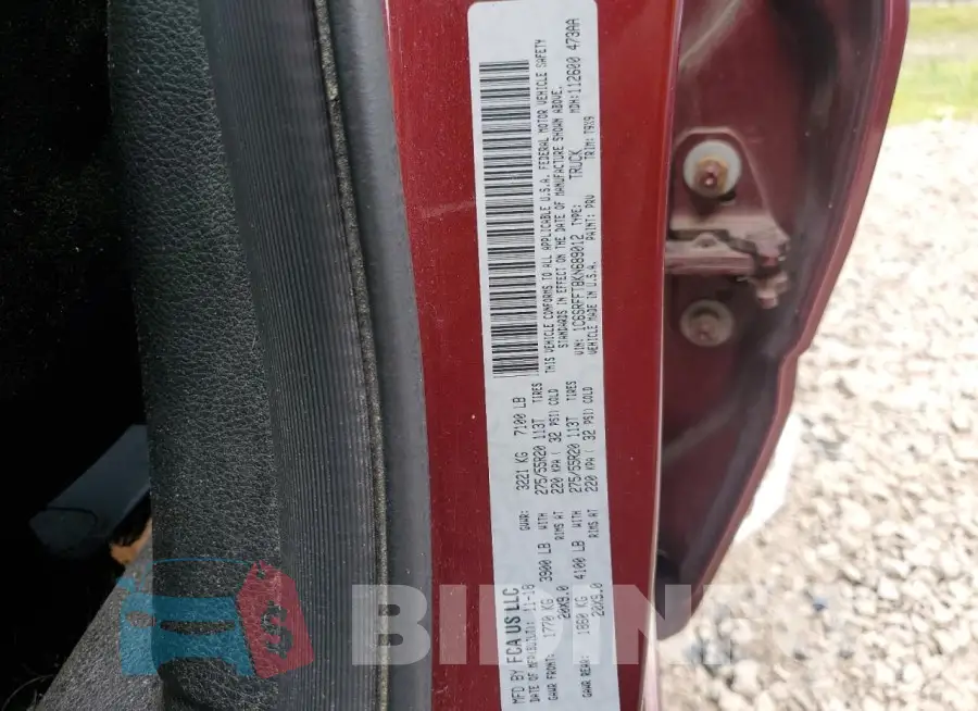 1C6SRFFT8KN689012 Photo# 12