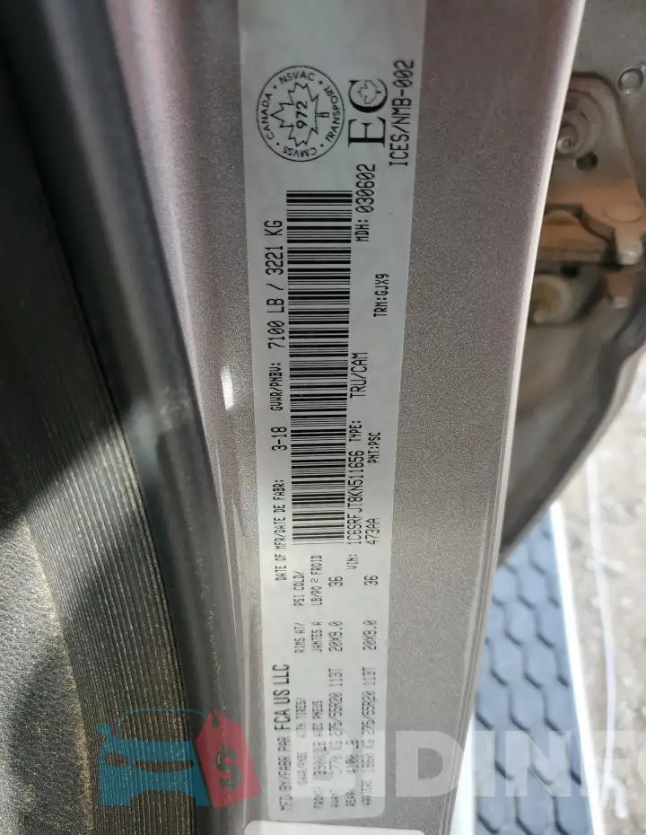 1C6SRFJT8KN511656 Photo# 12