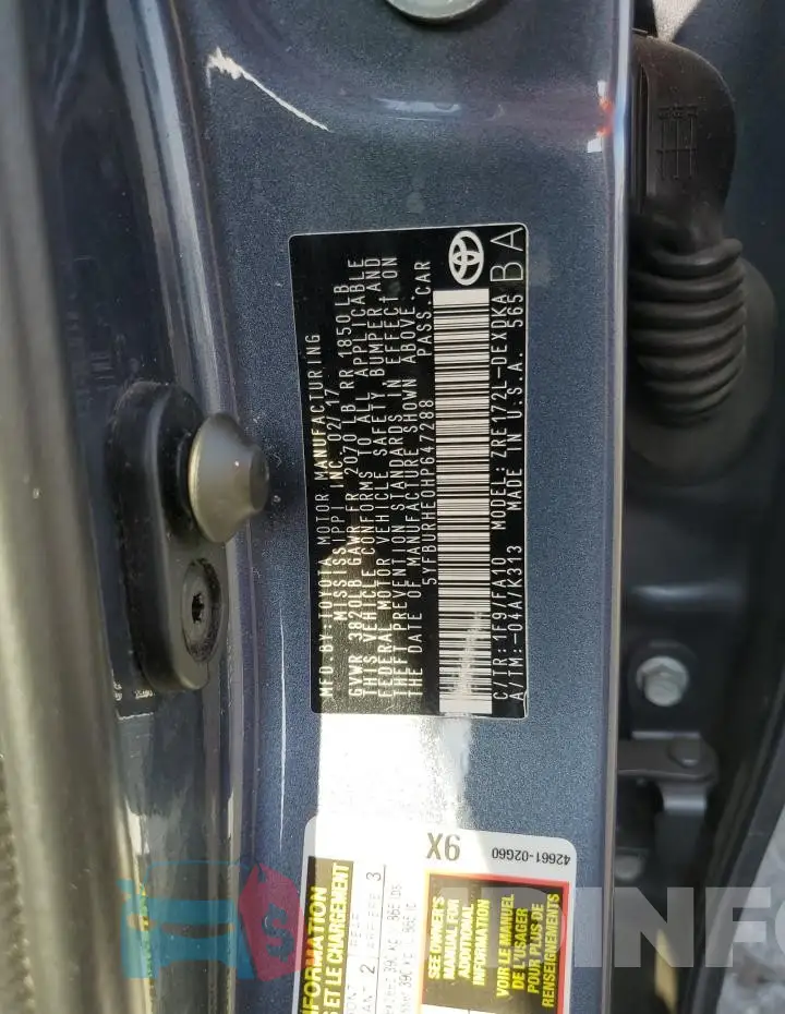 5YFBURHE0HP647288 Photo# 12