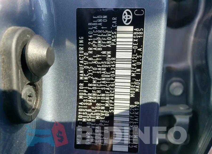5YFP4RCE6LP043458 Photo# 12