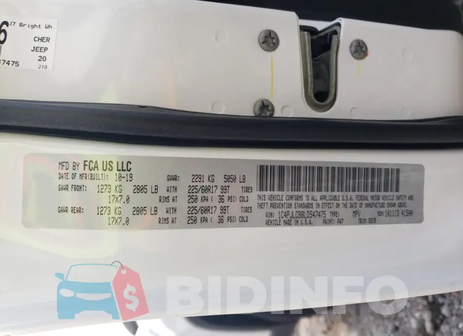 1C4PJLCB8LD547475 Photo# 13