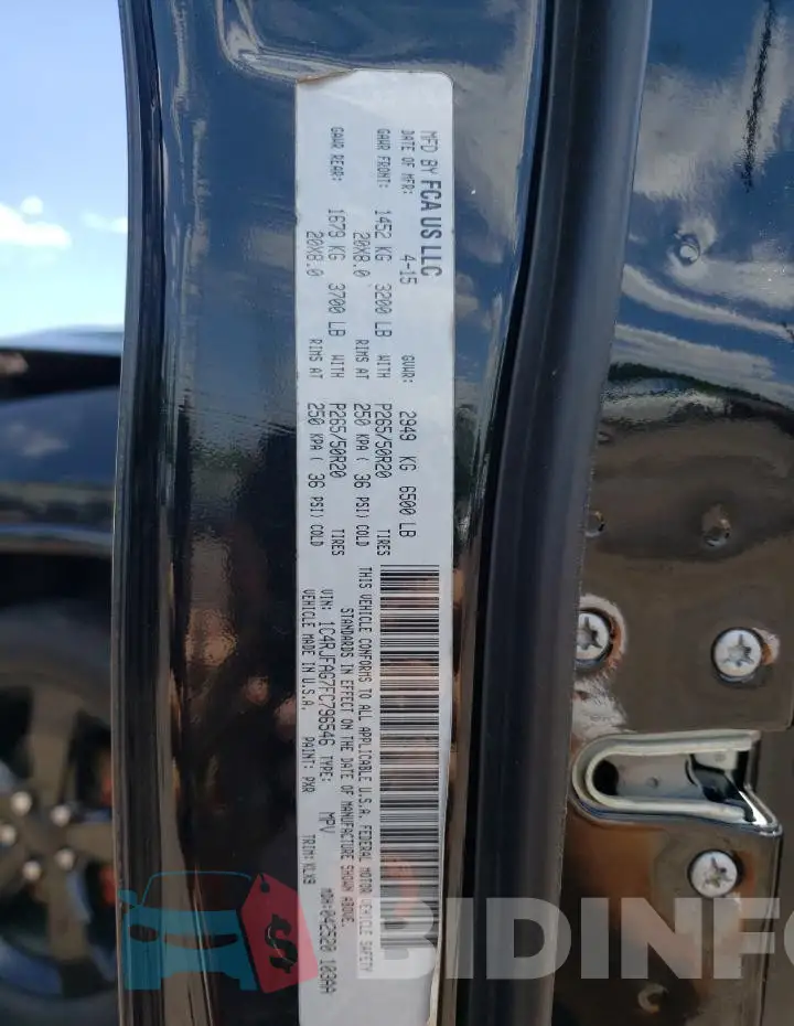1C4RJFAG7FC796546 Photo# 14
