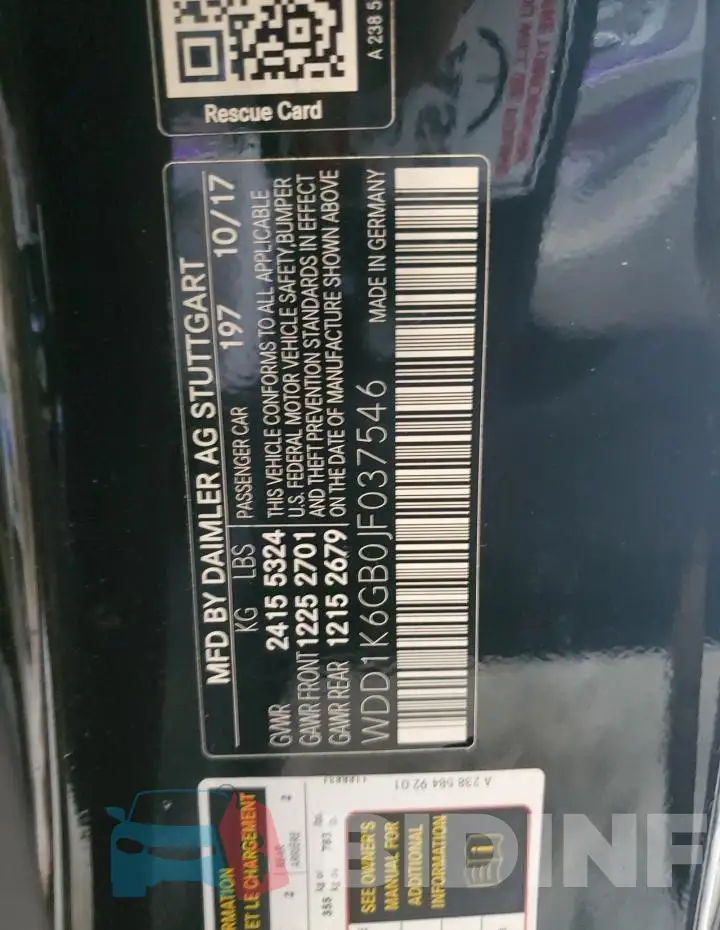 WDD1K6GB0JF037546 Photo# 12