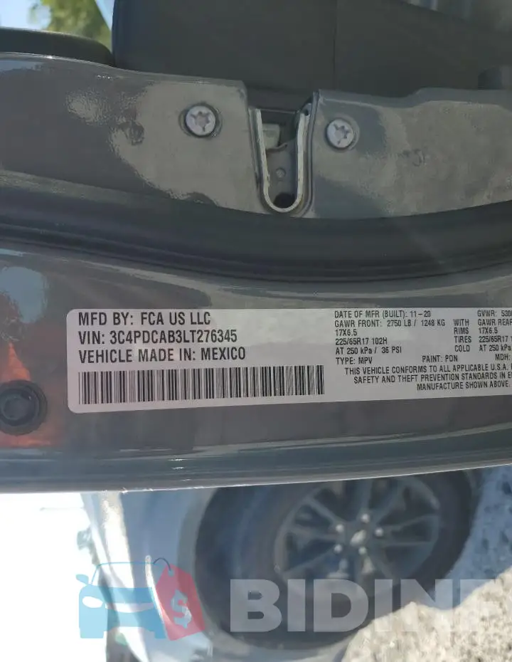 3C4PDCAB3LT276345 Photo# 13