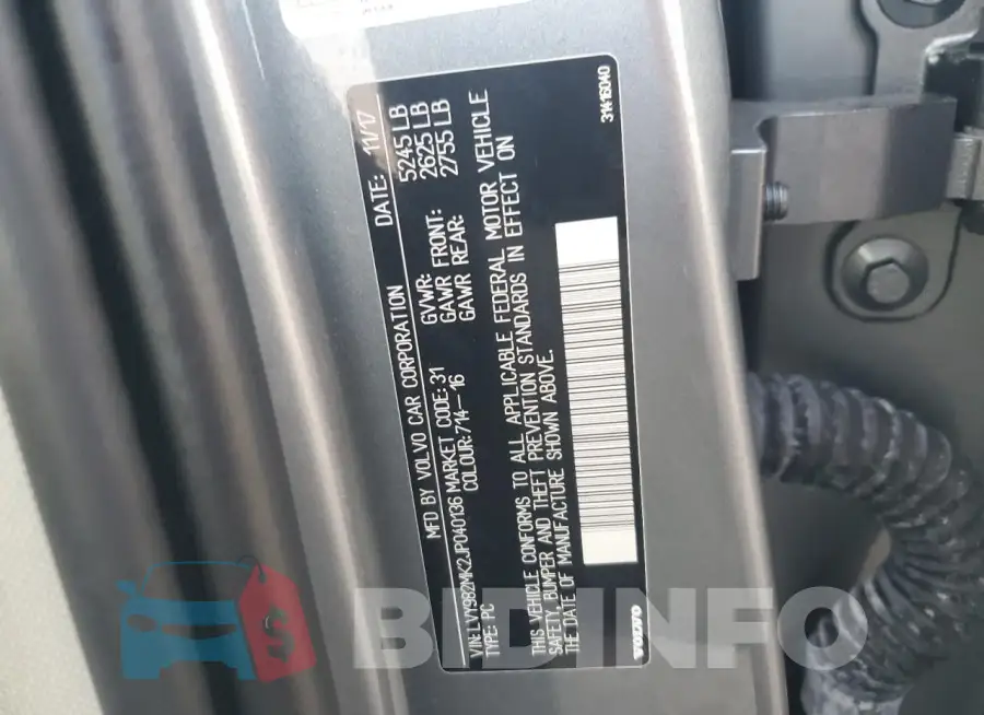 LVY982MK2JP040136 Photo# 12