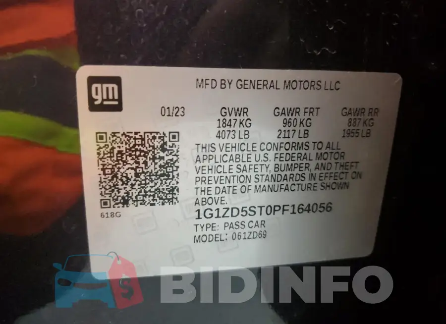 1G1ZD5ST0PF164056 Photo# 13
