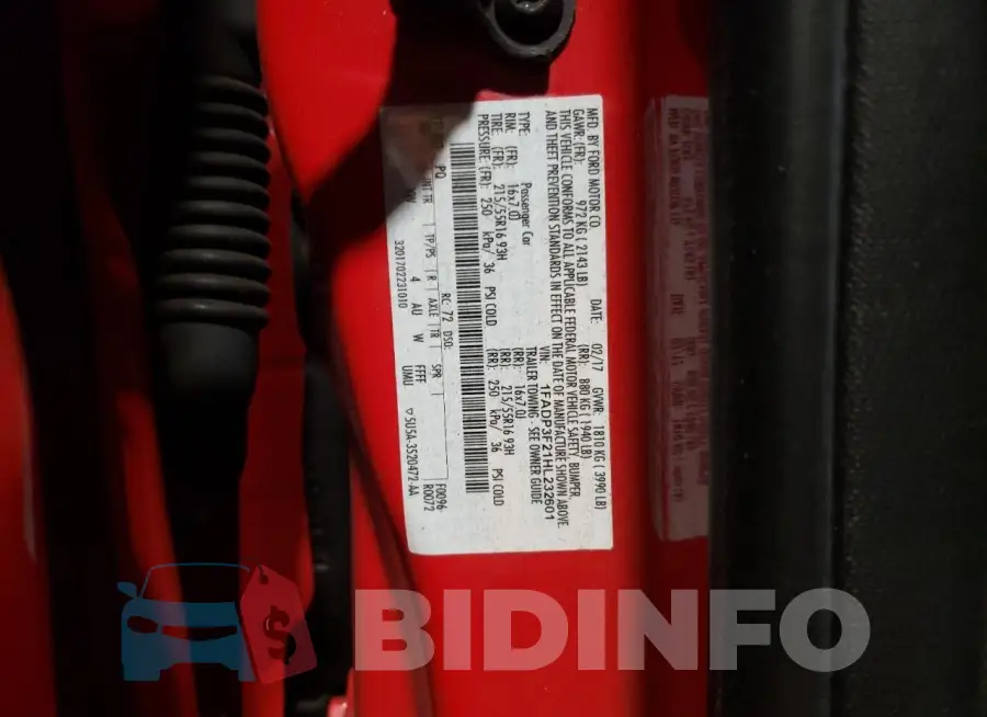 1FADP3F21HL232601 Photo# 13