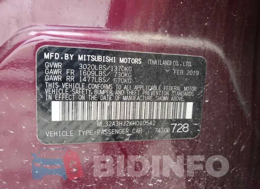 ML32A3HJ2KH010542 Photo# 12
