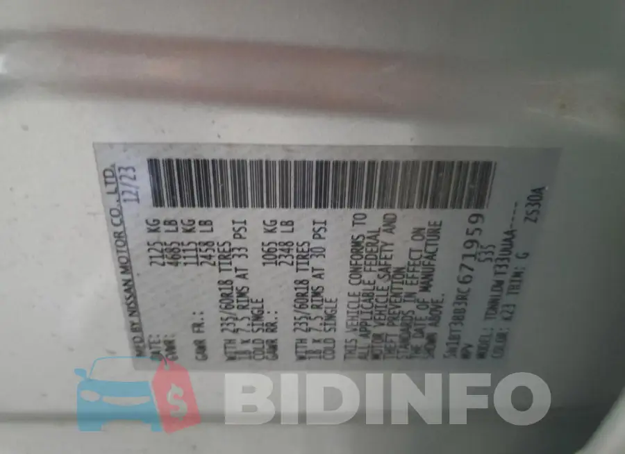 5N1BT3BB3RC671959 Photo# 13