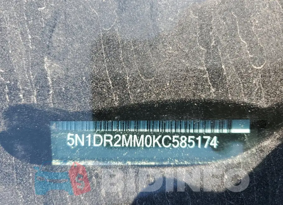 5N1DR2MM0KC585174 Photo# 13