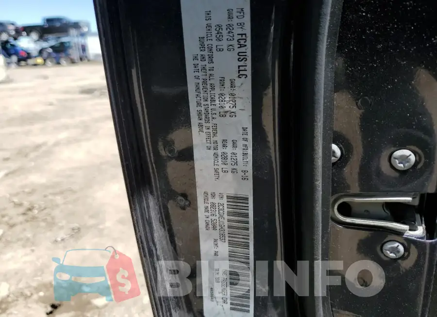 2C3CDXEJ1GH318537 Photo# 12