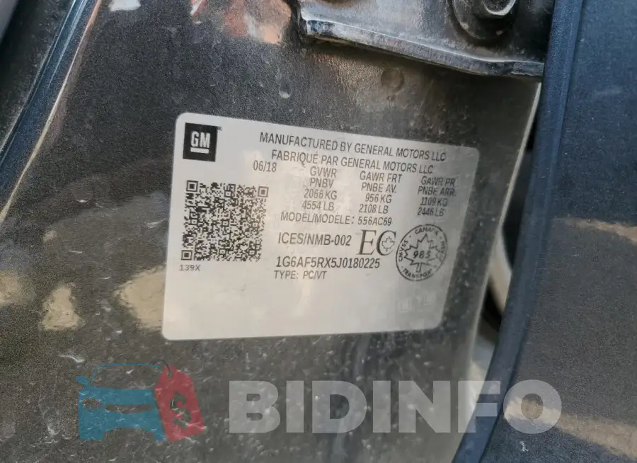 1G6AF5RX5J0180225 Photo# 12
