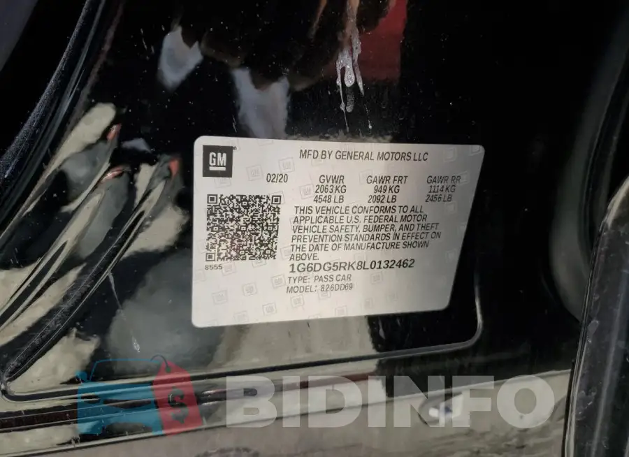 1G6DG5RK8L0132462 Photo# 12