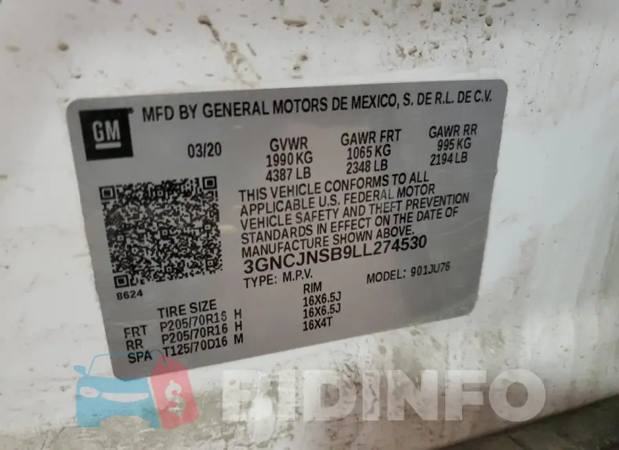 3GNCJNSB9LL274530 Photo# 12
