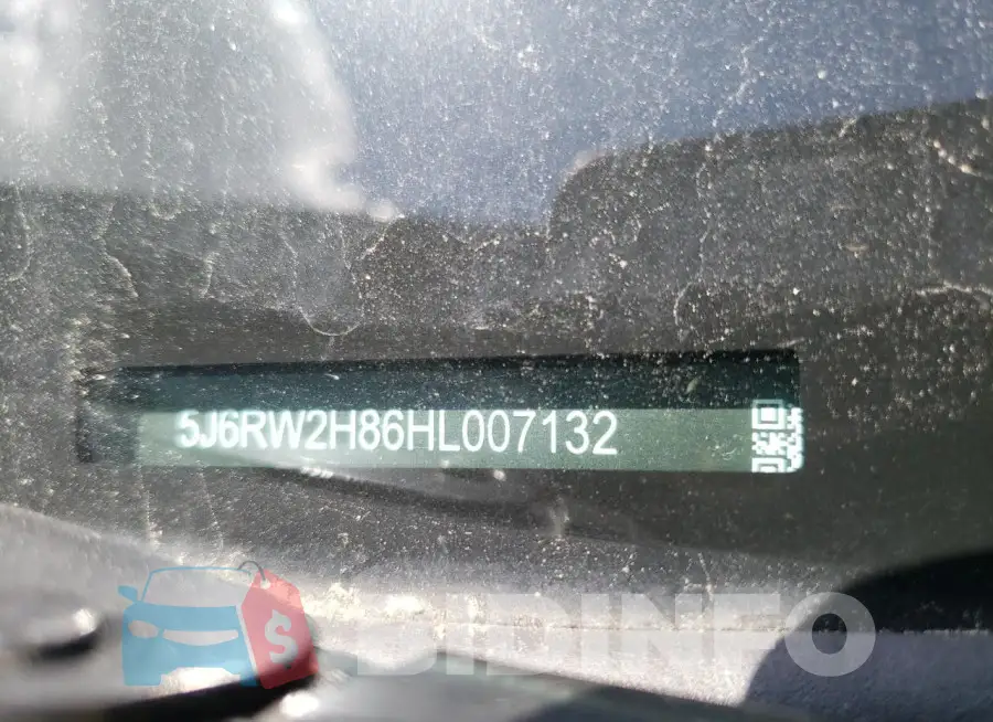 5J6RW2H86HL007132 Photo# 13
