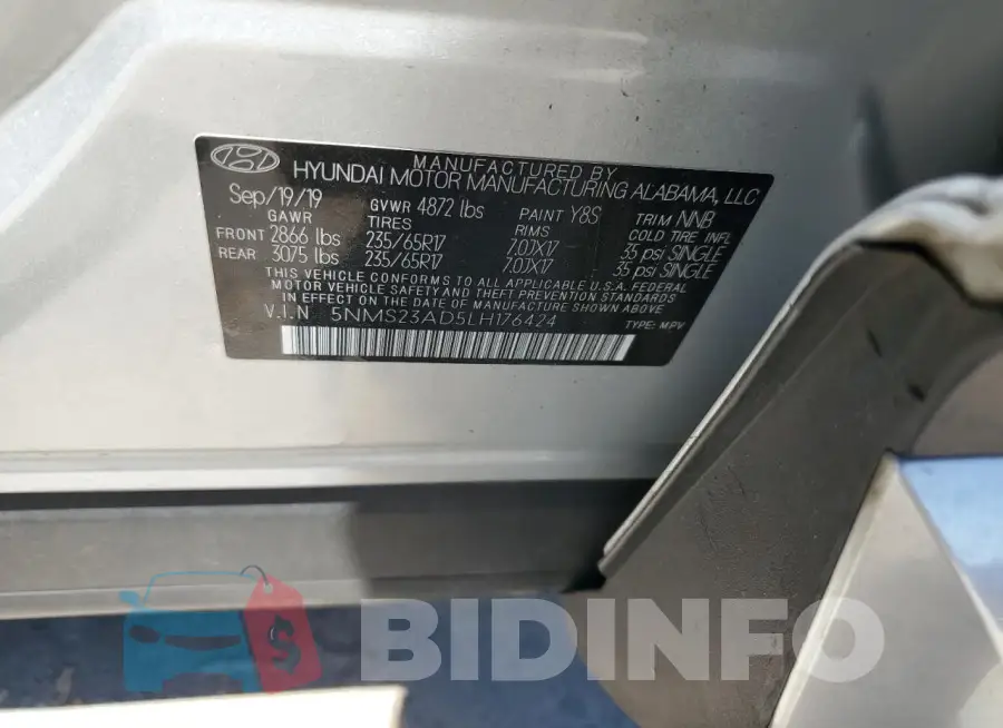 5NMS23AD5LH176424 Photo# 13