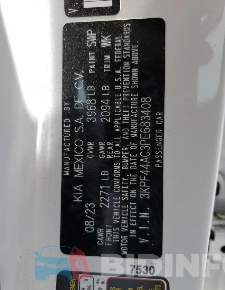 3KPF44AC3PE683408 Photo# 12