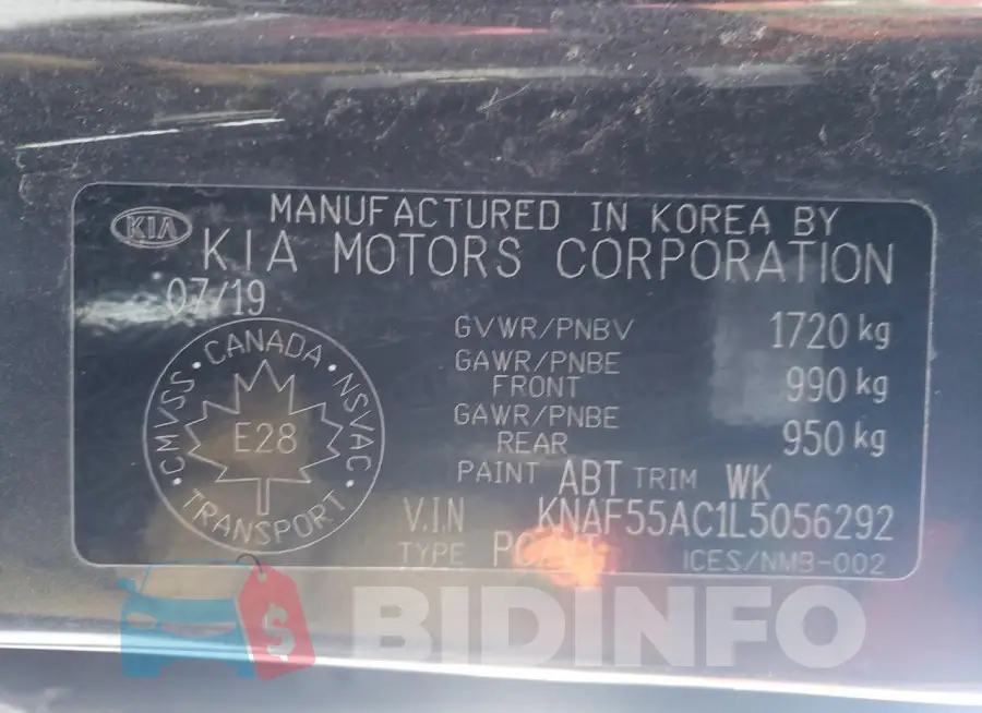 KNAF55AC1L5056292 Photo# 12