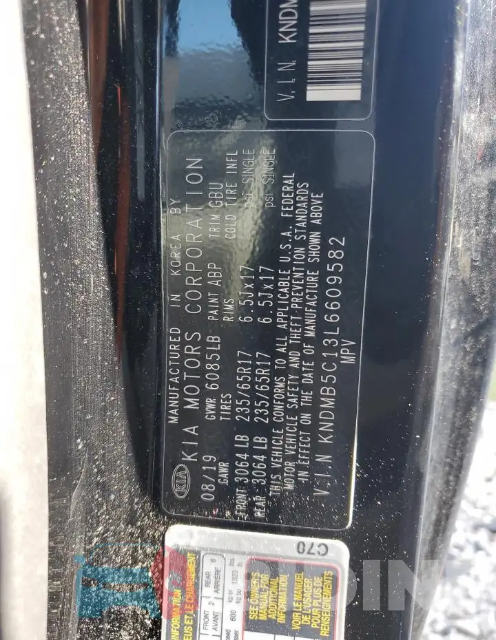 KNDMB5C13L6609582 Photo# 13