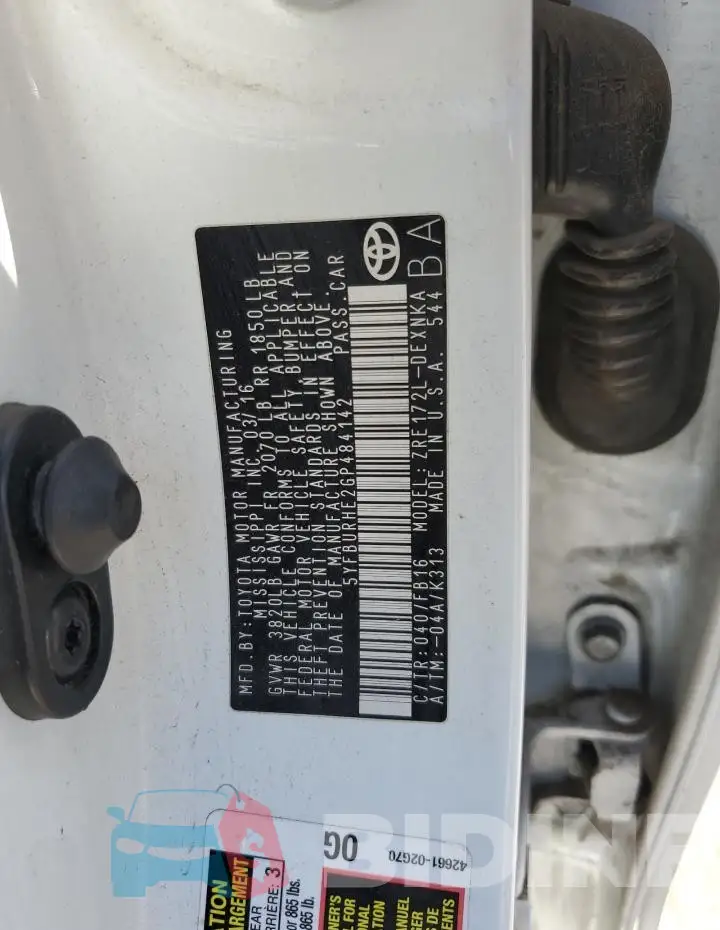 5YFBURHE2GP484142 Photo# 12